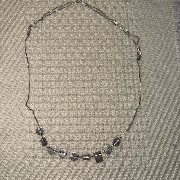 Madwell Adjustable Silver Necklace - Picture 2 of 4